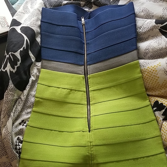 Pleasure doing business mini bandage dress M - Picture 2 of 4